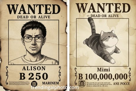 AI Wanted Poster | Generated by Banana 2 Pro - banana2.pro