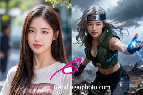 Kakashi Cosplay Female Filter | Generated by Banana 2 Pro - banana2.pro